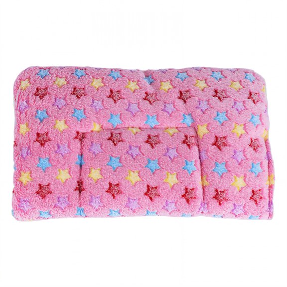 AUQ Cat Beds,Breathable Orthopedic Dog Bed,Cute Dog Bed,Pink,15.75*19.69in