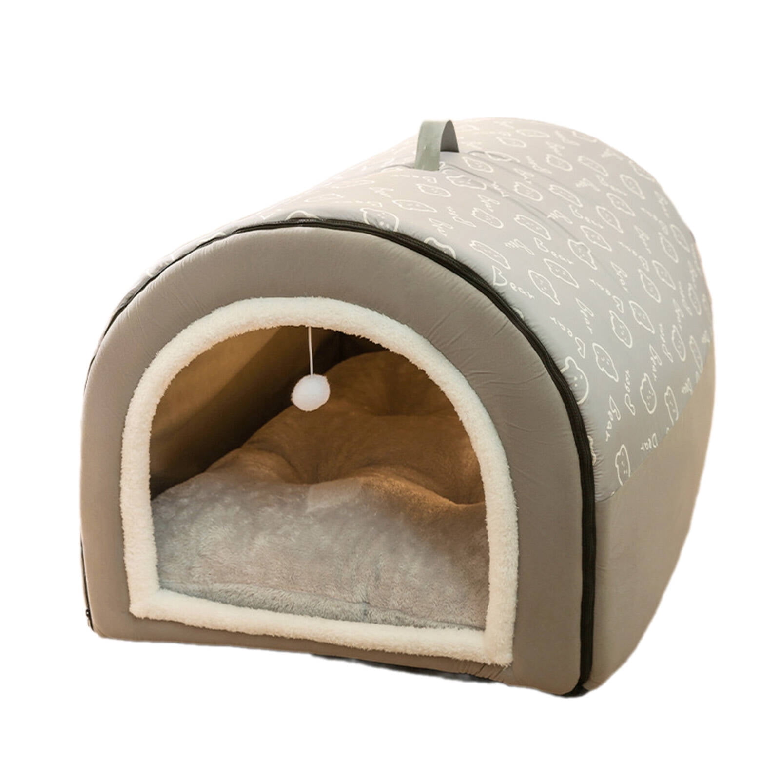 ZULAR Cat Beds for Indoor Cats,Premium Comfort Cat Bed,Easy to Clean Pet Bed,M