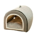 thumbnail image 1 of AUQ Cat Beds for Indoor Cats,Weatherproof Protection for All Seasons Cat Bed,Premium Comfort with High-Density Foam Pet Bed,S, 1 of 2