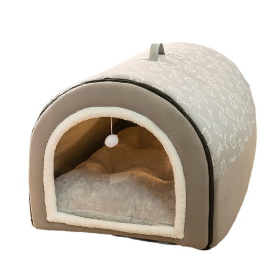 AUQ Cat Beds for Indoor Cats,Weatherproof Protection for All Seasons Cat Bed,Premium Comfort with High-Density Foam Pet Bed,XXL