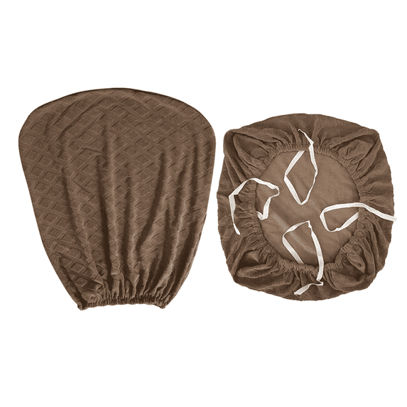 AUQ Chair Covers Dust-Proof Protection Seat Covers for Chairs Easy to Clean Durable Materials Outdoor Chair Covers,Brown