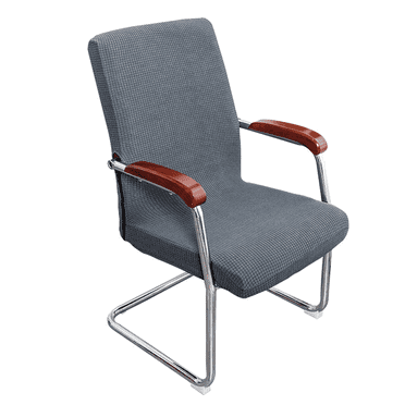 AUQ Chair Covers Protect the Seat Surface Office Chair Cover Save Cleaning Time Easy to Maintain Recliner Chair Covers,Dark Gray
