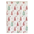 thumbnail image 1 of AUQ Christmas Shower Curtain Set,Merry Christmas Red Tree Shower Curtain,Xmas Pine Red and Green Shower Curtain for Bathroom Decor,Waterproof Winter Fabric Bth Curtain with 12 Hooks,72 X 72", 1 of 7