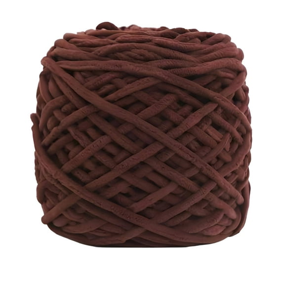 AUQ Chunky Yarn for Hand Knitting,Soft Thick Chunky Yarn,Comfortable Filling Polyester Yarn,Style 1