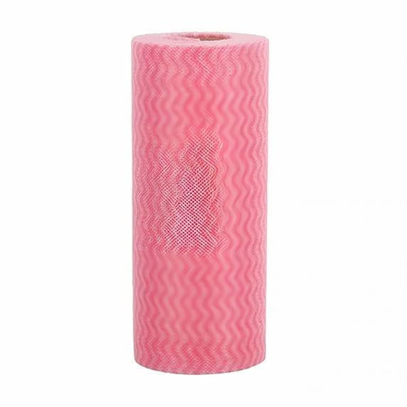 AUQ Disposable Dish Cloths Disposable Cleaning Towels Kitchen Roll Kitchen Cloth Roll Reusable Cleaning Cloths Easy Cleaning Wipes Washable Kitchen Paper Towels Dishcloth Blue One Size