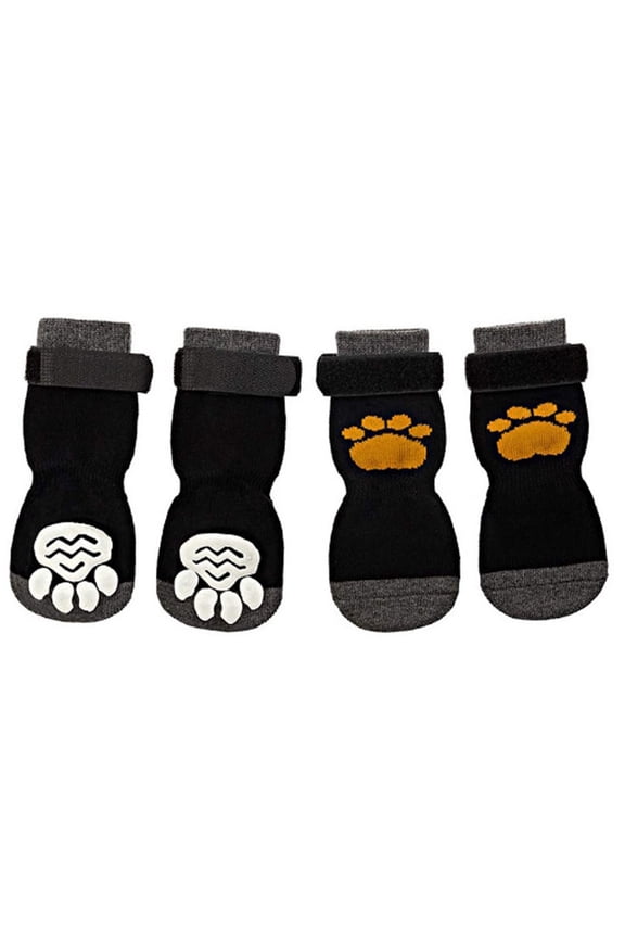 AUQ Dog Socks,Multipurpose Use Dog Socks to Prevent Licking Paws,Quiet Effect Comfortable Materials Toe Grips for Senior Dogs