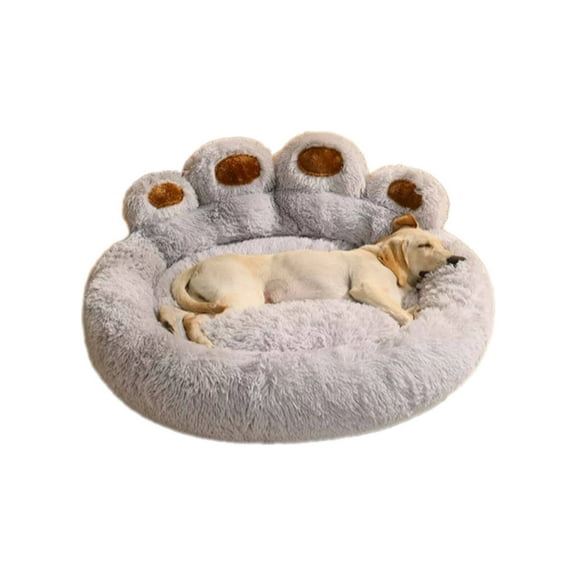 AUQ Donut Dog Bed,Versatile Design for Comfort Privacy Medium Dog Bed,Perfect for Your Pet's Rest and Play Round Dog Bed,L