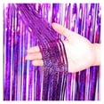 thumbnail image 1 of AUQ Door Curtain Perfect for Photo Booths Backdrop Curtains Ideal for Modern Décor Gold Backdrop,Purple, 1 of 3