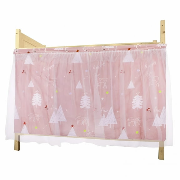 AUQ Dorm Bunk Bed Curtain Home Privacy Bed Cloth Shading Curtain Net Bed Tent Dustproof Bed Canopy Single Sleeper Bedding Curtain Blackout Cloth Student Dormitory Tent Lightproof