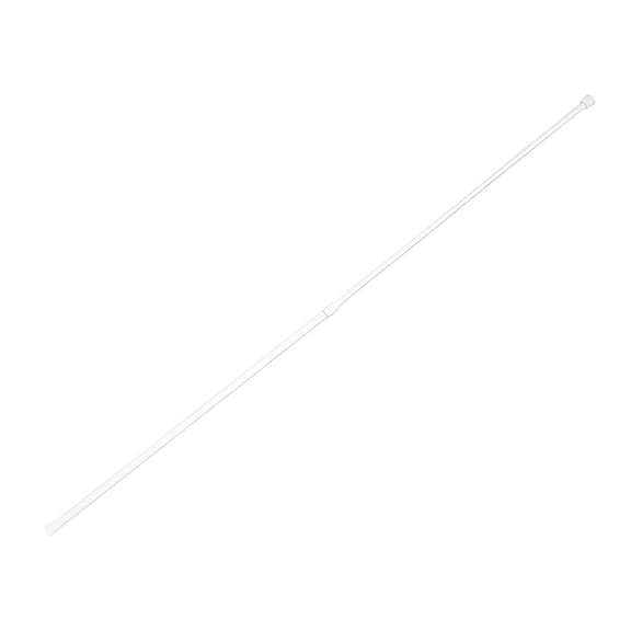AUQCO No Drill Curtain Rods Compact and Space-Saving Design Tension Curtain Rods Easy to Install Without Drilling Great for Small Spaces and Bathrooms Curtain Rods for Windows No Drilling