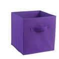 thumbnail image 1 of AUQ Fabric Storage Bins,13"*15"*13" Cube Storage Organizer Bins,Storage Cubes,Purple3, 1 of 4