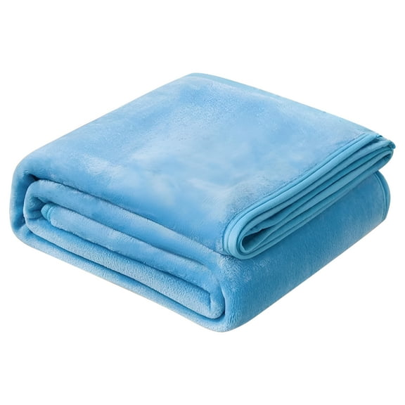 AUQ Fleece Blanket -Queen Blanket - Grey - Lightweight Blanket for Bed,Sofa,Couch,Camping,and Travel - Microplush - Ultra Soft Warm Blanket (Full/Queen,Green)