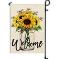 thumbnail image 1 of AUQ Garden Flags for Outdoor Decoration,Vibrant Flags with Eco-Friendly Printing,Double-Sided Linen Welcome Garden Flag, 1 of 5