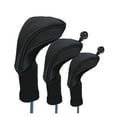thumbnail image 1 of BESTSKY Golf Club Covers Provides Full Protection to Keep Golf Clubs in Top Condition Golf Club Head Covers Black, 1 of 2
