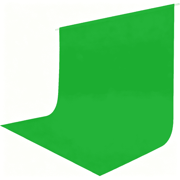 AUQ Green Screen Backdrop 10x10 ft, Chroma Key Greenscreen Background for Streaming Zoom, Photo Backdrop Curtain for Photography, Thick Polyester Fabric Cloth Sheet