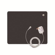 AUQ Grounding Mat for Bed Conductive Leather Surface Grounding Mat Reliable Grounding Solution Earthing Mat Grounding Pad,Black
