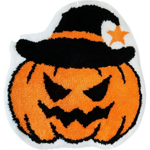 AUQ Halloween Doormat,Ultra-Soft Microfiber Halloween DecorAdorable Ghost Design Door Mat,Style 10