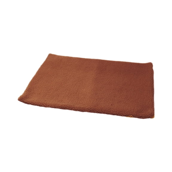 AUQ Heated Cat Bed,Body Heat Reflecting Warmth Cat Bed,Versatile and Multi-Use Design Cat Beds For Indoor Cats,Brown,M