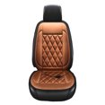 thumbnail image 1 of AUQ Heated Seat Covers for Cars,High-Power Heating Car Seat Warmer,Seat & Back Heat Quick Warmth Heated Seat Cushion,Coffee, 1 of 4