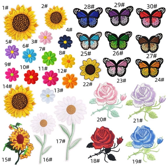 AUQ Iron on Patches,Home Decoration Patches,Personalized Customization Iron on Patch