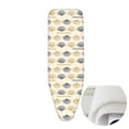 thumbnail image 1 of AUQ Ironing Board Cover,Fireproof Silver Layer Ironing Board Cover and Pad,Moisture-Wicking Cotton Ironing Mat for Fresh Ironing, 1 of 1
