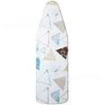 thumbnail image 1 of AUQ Ironing Board Cover,Reflective Silver Coating Ironing Mat for Efficient Heat Retention,One-Piece Design Ironing Board Cover and Pad for a Secure Fit,Triangles, 1 of 1