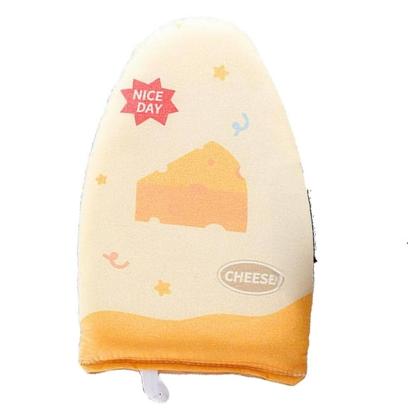 AUQ Ironing Board Cover,Reflective Silver Coating Ironing Mat for Efficient Heat Retention,Waterproof Layer Ironing Board Cover and Pad to Prevent Staining,Cheese