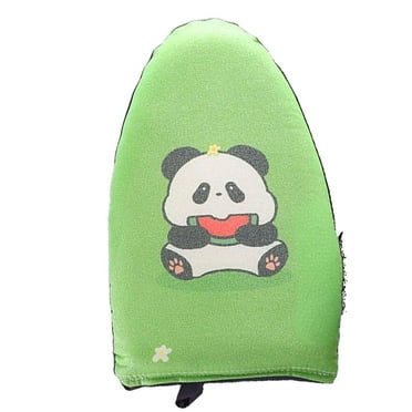 AUQ Ironing Board Cover,Reflective Silver Coating Ironing Mat for Efficient Heat Retention,Waterproof Layer Ironing Board Cover and Pad to Prevent Staining,Panda