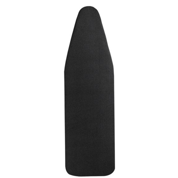 AUQ Ironing Board Cover,Reflective Silver Coating Ironing Mat,Seamless Design Ironing Board Cover and Pad for a Perfect Fit,Black