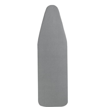 Polder 18x49 Inch Cotton Metallic Silver Ironing Board Cover - Made In USA