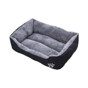 AUQ Kennel Pad,Breathable Moisture-Proof Non-Woven Bottom Dog Beds Large Sized Dog,Supports Healthy Sleep and Rest for Pets Orthopedic Dog Bed,XS