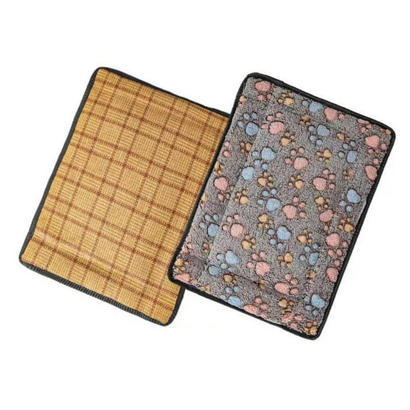 AUQ Kennel Pad,Portable Travel-Friendly Dog Beds Large Sized Dog,Ideal for Older or Special Needs Pets Orthopedic Dog Bed,S