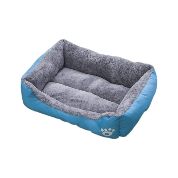 AUQ Kennel Pad,Premium Plush Material for Ultimate Comfort Dog Beds Large Sized Dog,Cotton Fabric Walls for Added Warmth Orthopedic Dog Bed,XS