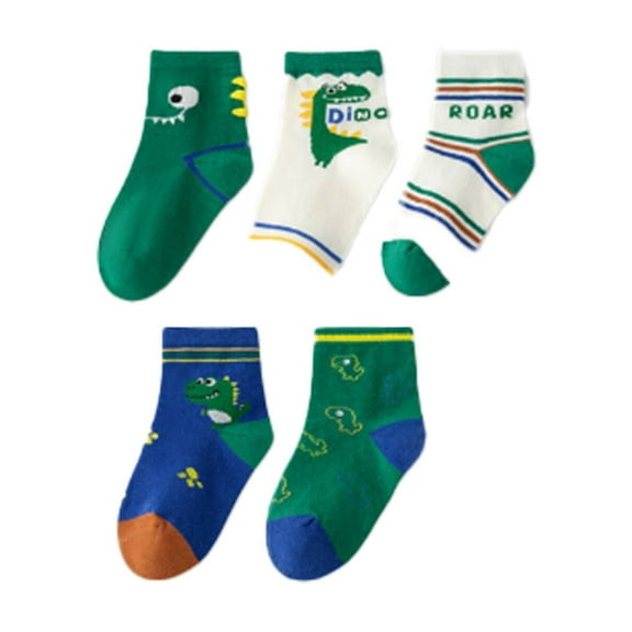 AUQ Kids Socks,Cotton Girl Socks,Socks for Boys,Style2