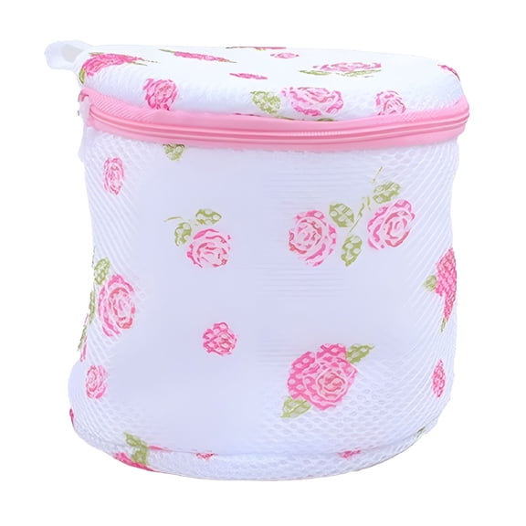 AUQ Laundry Bag for Bras,Bra Washer Protector,Wash Bag for Lingerie and Delicates with Auto Lock Design Zipper,1 Pc Bra Laundry Bag Mesh Net Wash Basket Washing Storage Bag