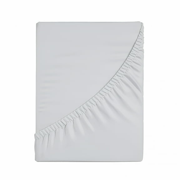 AUQ Luxury Egyptian Cotton Full Size Fitted Sheet Only-1000-Thread-Count 16" Deep Pocket Full Size Fitted Sheet,Soft Cooling Sateen Weave Egyptian Cotton Fitted Sheet Full