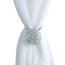 AUQ Magnetic Curtain Tiebacks,23" Tie Backs for Curtains,Curtain Tie Backs for Curtains,Colored1