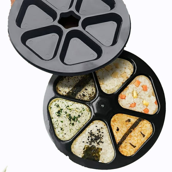 AUQ Muffin Pan,Six-In-One Design Silicone Muffin Pan,Family Meals And Convenient Takeout Mini Muffin Pan,Black