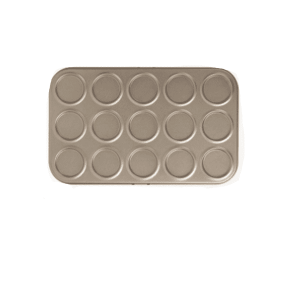 AUQ Muffin Top Pan,Non-stick Donut Pan for Baking,Mini Muffin Pan for Homemade Muffin Tops