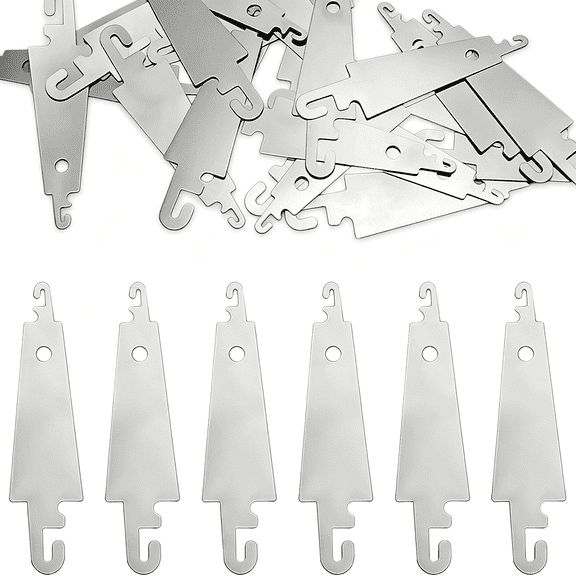 AUQ Needle Threaders 30-Pack Stainless Steel Tools for Hand Sewing,Cross Stitch,Embroidery,Knitting,Quilting & Crafts,Cording Maker Tool Needlepoint