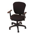 thumbnail image 1 of AUQ Office Chair Covers Stretch Computer Chair Cover Washable Computer Chair Slipcovers for Universal Rotating Chair Black, 1 of 7