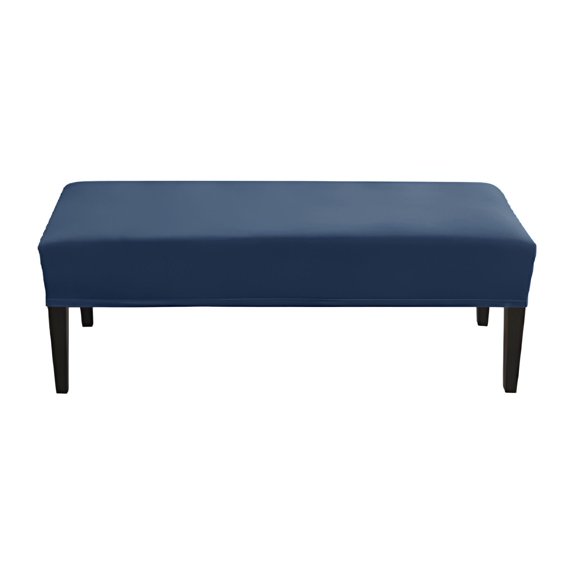 AUQ Ottoman Cover,59*18*6in Ottoman Slipcover Rectangular,Stretch Large Ottoman Cover,Gray3