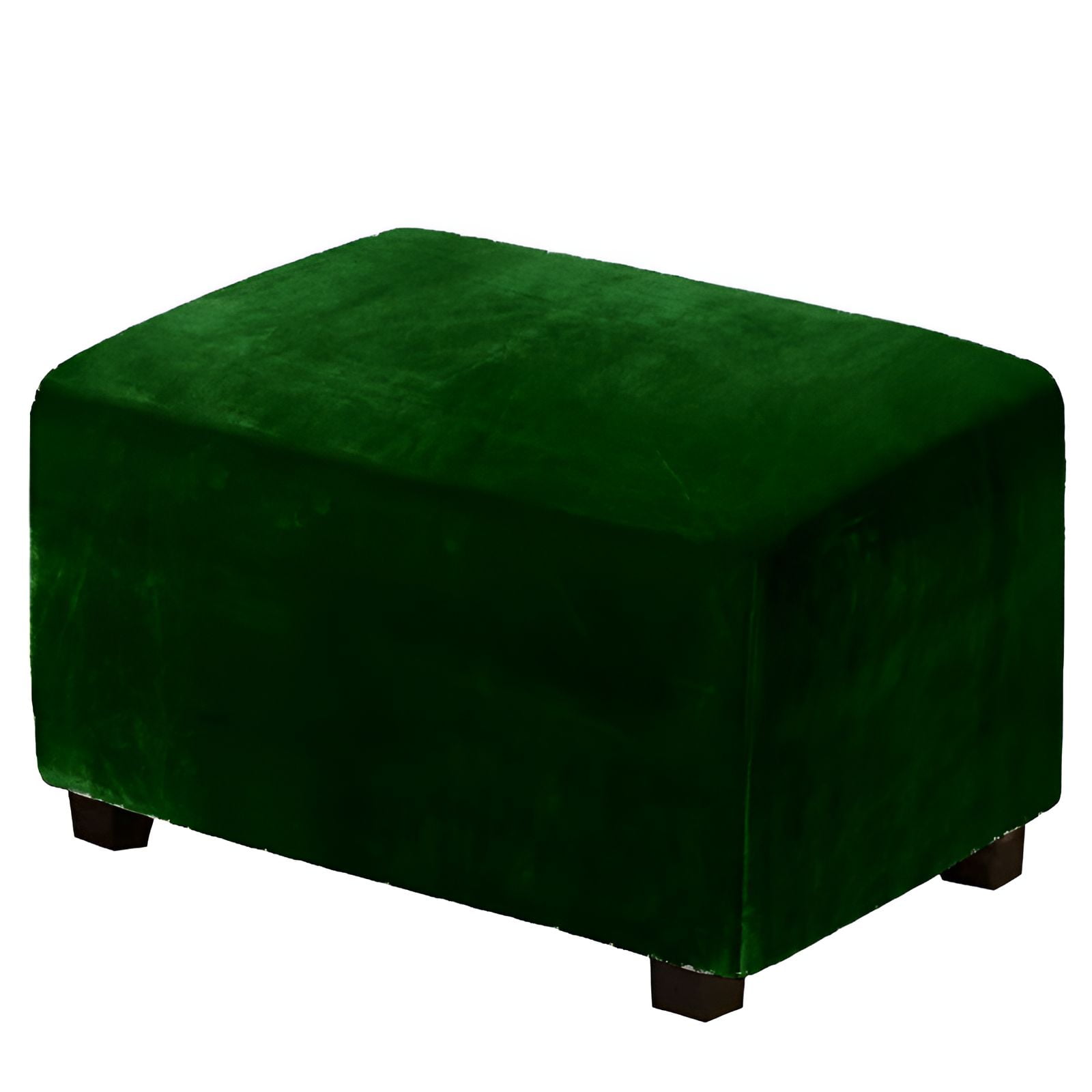 AUQ Ottoman Cover,Machine Washable Rectangle Footstool Cover,Color Variety Ottoman Slipcovers ...
