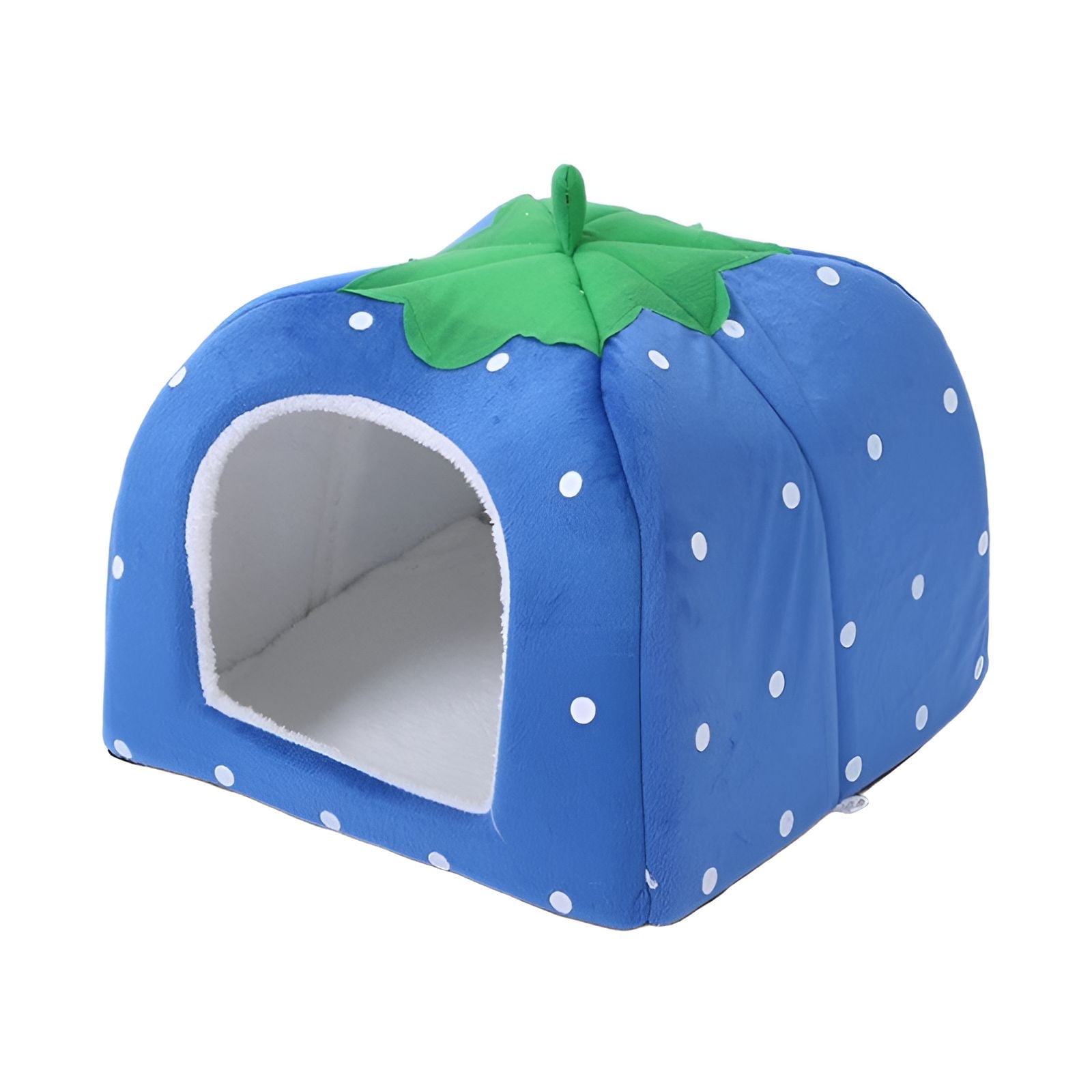 AUQ Outdoor Catio,Strawberry Shape Design Outside Cat House,Foldable Design Window Cat Bed,26*26