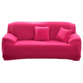 thumbnail image 1 of AUQ Pcs Couch Cover Practical and Stylish for Everyday Protection. Couch Covers,Rose red, 1 of 1