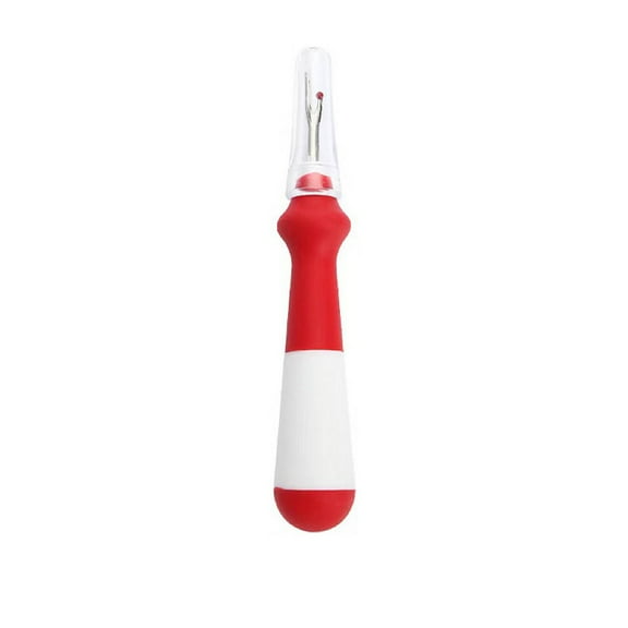 FACEGA Seam Ripper,Adjustable Fit Seam Rippers for Sewing,Simple & Chic Design Sewing Kit, Red