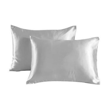 AUQ Pillow Covers,Shape Keeping Pillow Cover,Easy to Maintain Queen Size Pillows,Gray