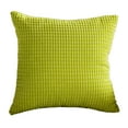 thumbnail image 1 of AUQ Pillow Covers Small and Smooth Metal Zipper Waterproof Throw Pillow Covers Nordic Style with Corn Kernel Texture Waterproof Pillow Protector 18x18in,Light Green, 1 of 4