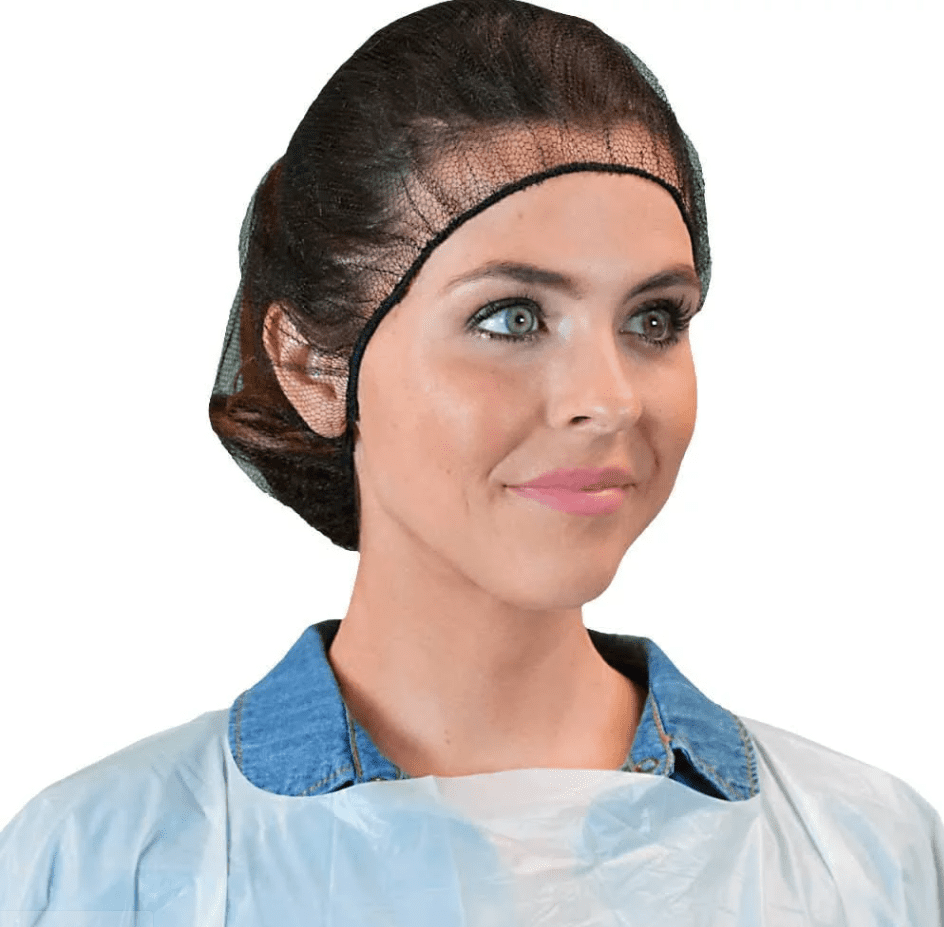 Designice AUQ Qian Sou Disposable Hair Nets food service, 100