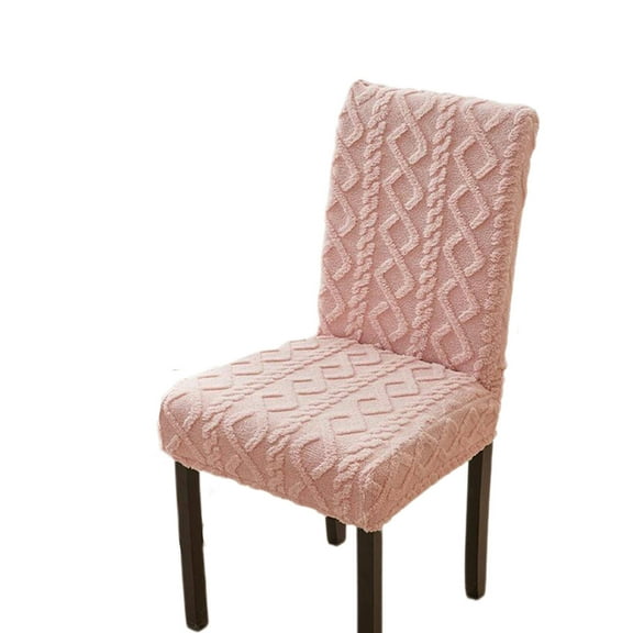 AUQ Recliner Covers,Luxurious Jacquard Lazy Recliner Chair Cover,Stylish Chic Office Chair Covers,Trendy Protective Furniture Covers,Pink